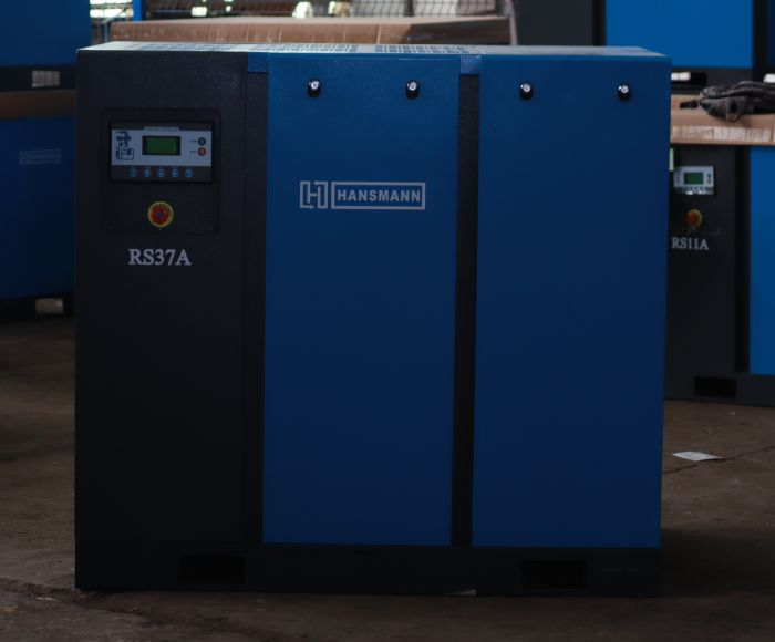 Винтовой компрессор Hansmann RS37E, прямой привод, 8/10/12 бар, IP23