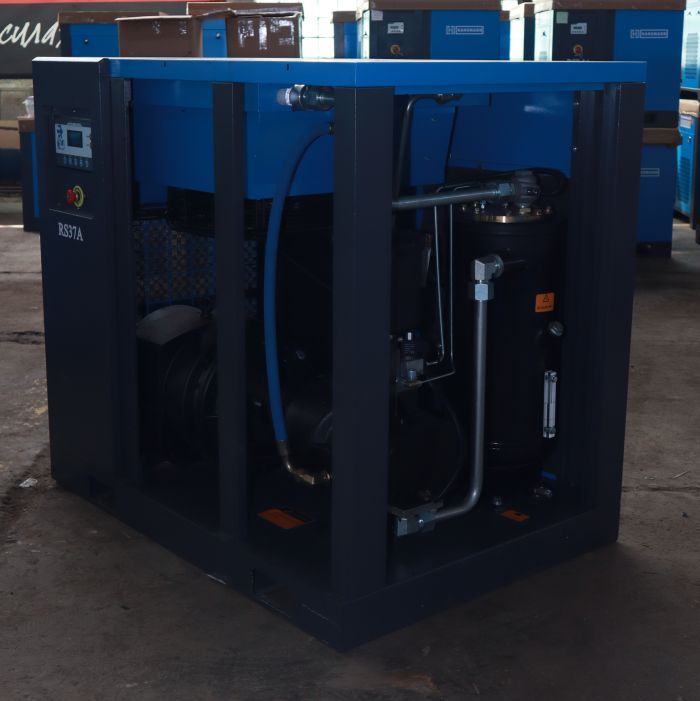 Винтовой компрессор Hansmann RS37E, прямой привод, 8/10/12 бар, IP23