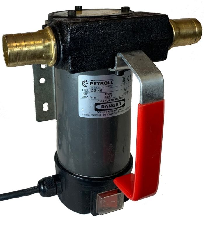 Насос для перекачки дизельного топлива Petroll Helios 40 ACTP40, 220В-вольт(V), 40 л/мин