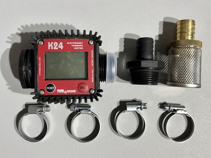 Комплект заправочный Piusi PICO 24V M+K24 для дизельного топлива, 30 л/мин, 24В