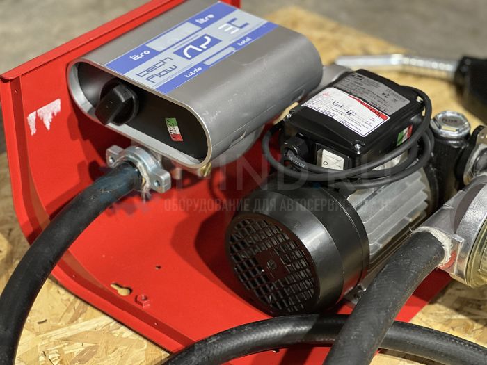 Насосная станция перекачки топлива Adam Pumps HI-TECH 80, 220 В, 80 л/мин, с фильтром и авт. пистолетом