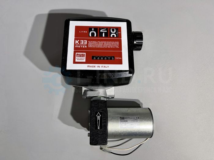 Комплект заправочный Piusi DRUM Basic 2000/12V K33 для дизельного топлива, 50 л/мин, 12В