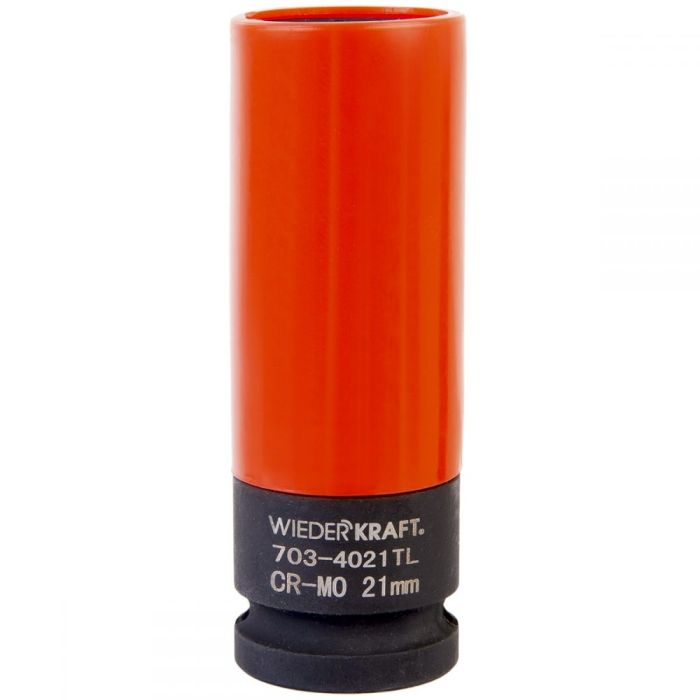 Головка торцевая ударная WiederKraft WDK-703-4021L 1/2, 21мм