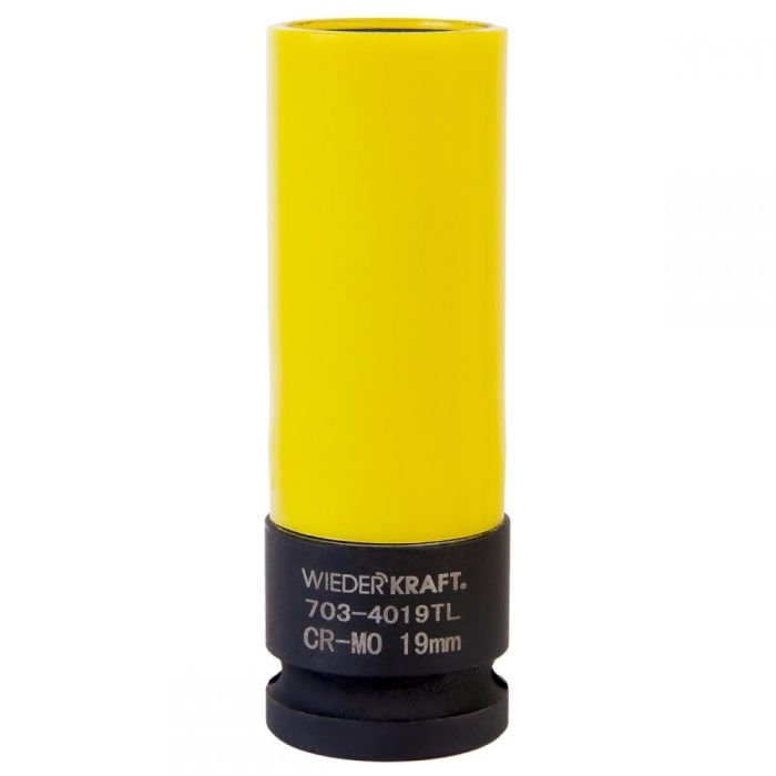 Головка торцевая ударная WiederKraft WDK-703-4019L, 1/2", 19мм