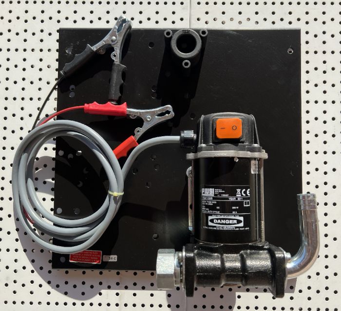 Насос для дизельного топлива Piusi F002100BB Basic ST ByPass 3000/12V, 50 л/мин, 12В, с монтажной панелью и держателем для пистолета
