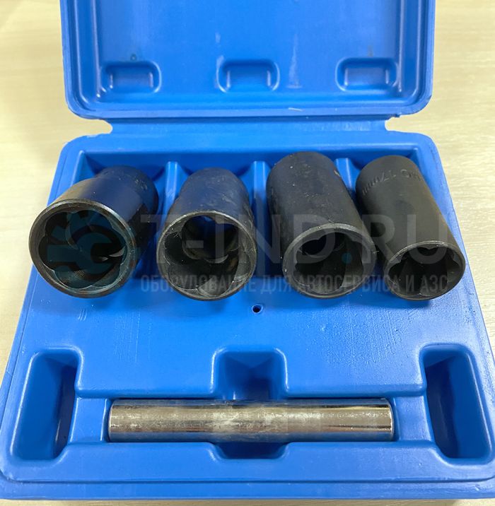 Набор головок-экстракторов AV Steel AV-921088, 1/2", 5пр.
