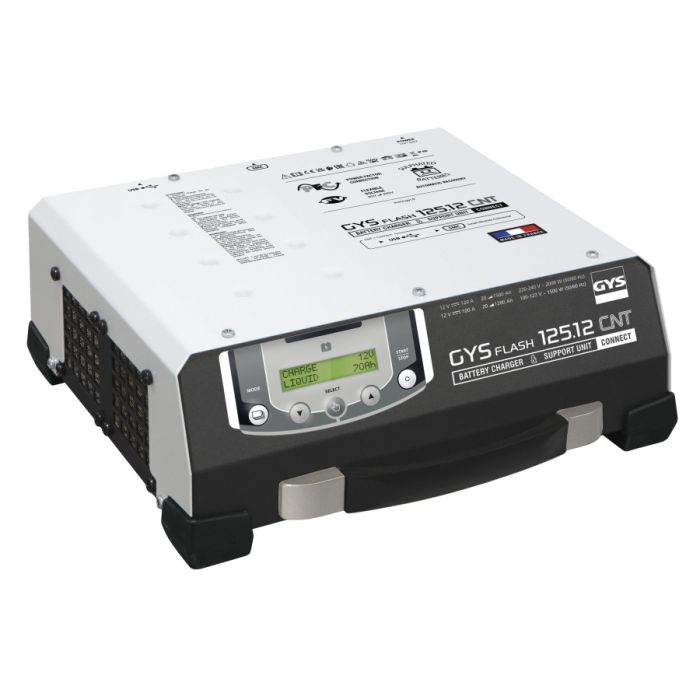 Зарядное устройство GYS Gysflash 125.12 CNT FV, 120А, инверторное