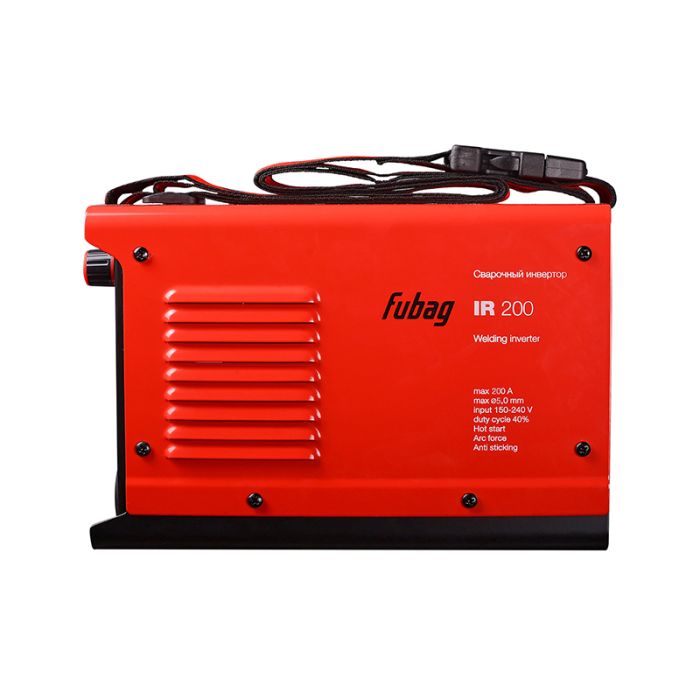 Сварочный аппарат инверторный Fubag IR 200, MMA, 220В