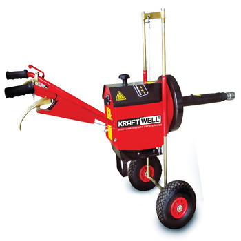 Гайковерт электрический ударный KraftWell KRW12_red, 1", грузовой, 4000 Нм, 380В