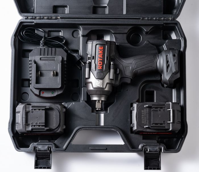 Гайковерт аккумуляторный ударный Rotake RC8803, 1/2", 1080 Нм, в кейсе