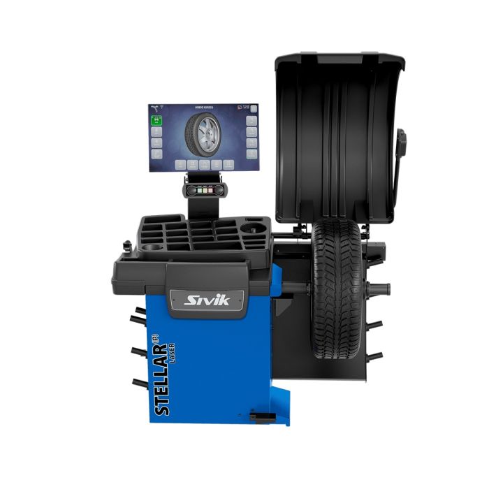 Балансировочный станок Сивик STELLAR (p) LASER СБМП-60/3D Pro УЗ+ЭМВ+БСИ, легковой, автоматический, 220В