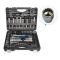 Набор инструментов в кейсе Forsage F-41082-7 PREMIUM, 114 предметов, с трещоткой, 1/2", 1/4"