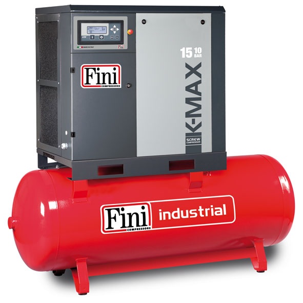 Винтовой компрессор Fini K-MAX 7.5-10-270 VS электрический, масляный, 380 В