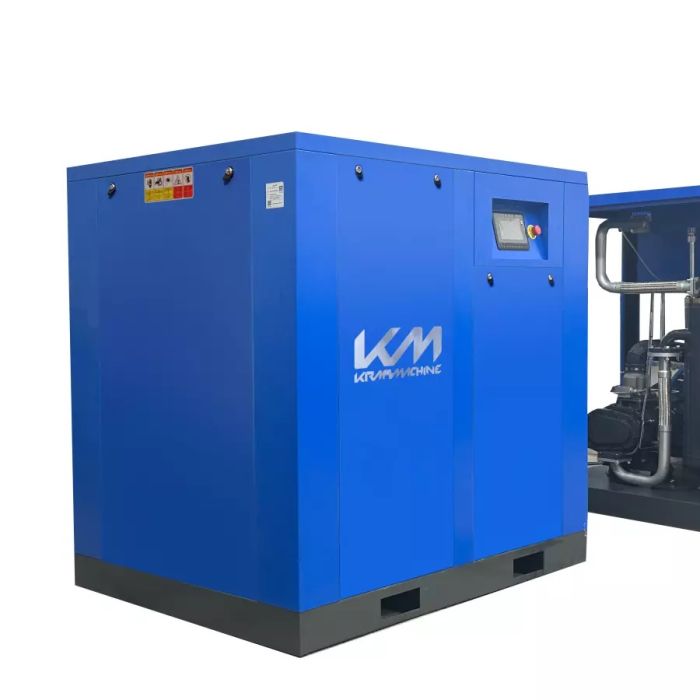 Винтовой компрессор KraftMachine KM55-8пВ ЧРП, прямой привод, 8 бар, IP55, 10000л/мин