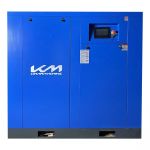 Винтовой компрессор на постоянных магнитах KraftMachine КМ75-10ПМ AC, прямой привод, 10 бар, IP55, 13000л/мин, с ЧП