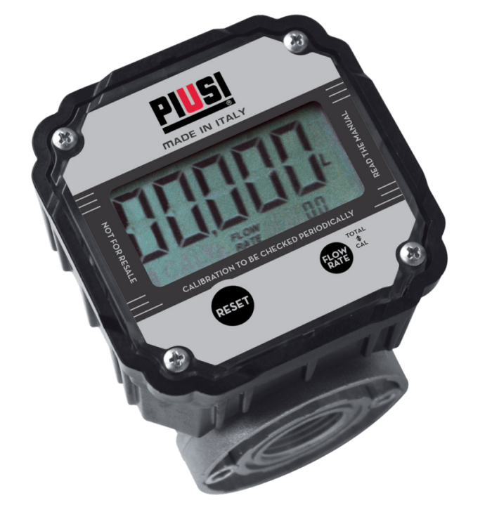 Счетчик дизельного топлива PIUSI K600 B/3 F00491000, электронный, расходомер топлива, 100 л/мин