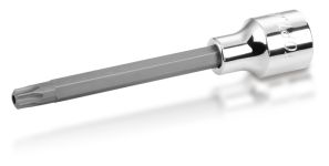 Головка торцевая TORX 1/2" T50 L=120 мм с отверстием TOPTUL