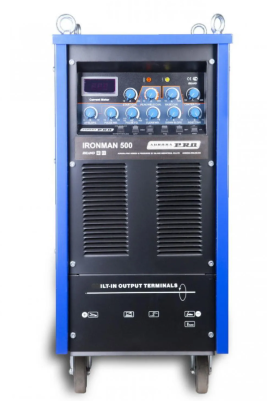 Сварочный аппарат инверторный Aurora PRO IRONMAN 500 AC/DC PULSE, TIG&MMA, 380В