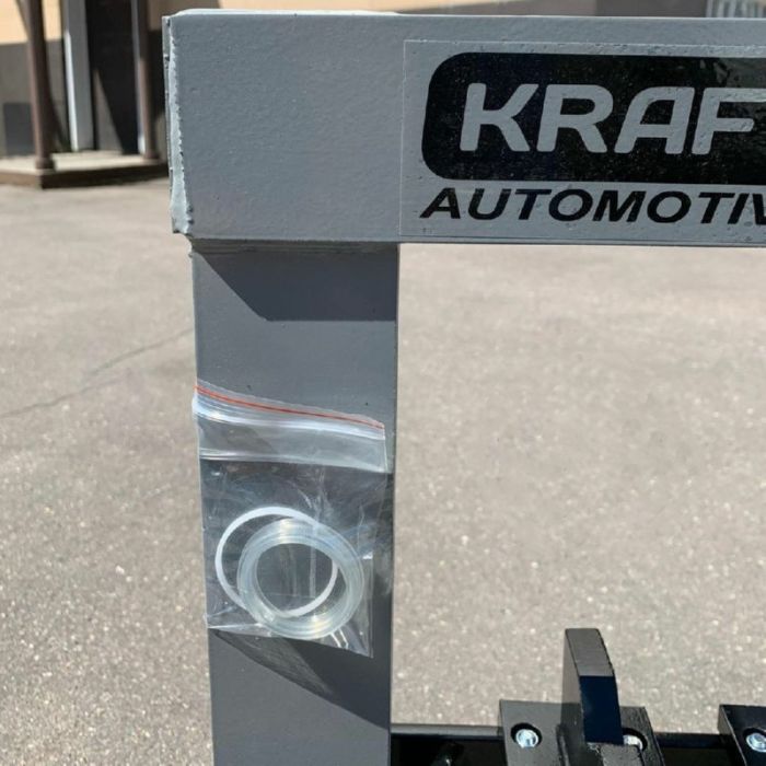Пресс гидравлический ручной 10 тонн KraftWell KRWPR10B, настольный, гаражный