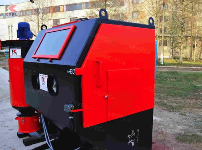 Пескоструйная камера PST-КСО-115-И-ФВ-М, инжекторная, фильтр-вентилятор, 1-3 м2/час