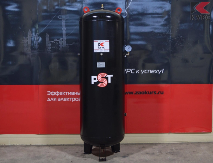 Воздушный ресивер для компрессора PST РВ-250/10, вертикальный, 10 бар, 250л