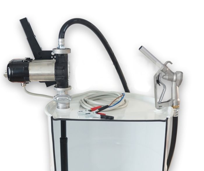 Комплект заправочный Piusi DRUM BI-PUMP 24V для дизельного топлива, 80 л/мин, 24В
