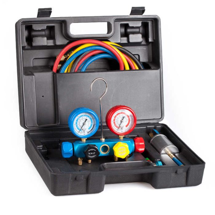 Манометрический коллектор CAR-TOOL CT-M1001 для фреона R134A