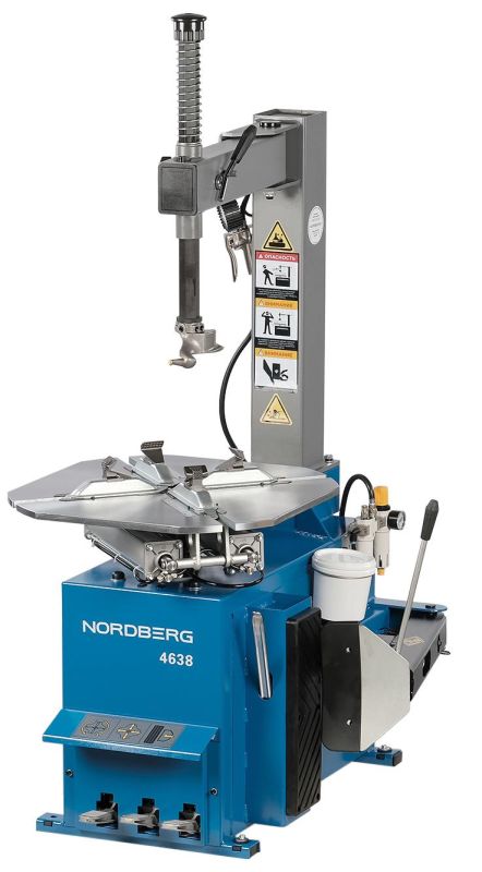 Шиномонтажный станок легковой Nordberg 4638(B), полуавтоматический, 220В
