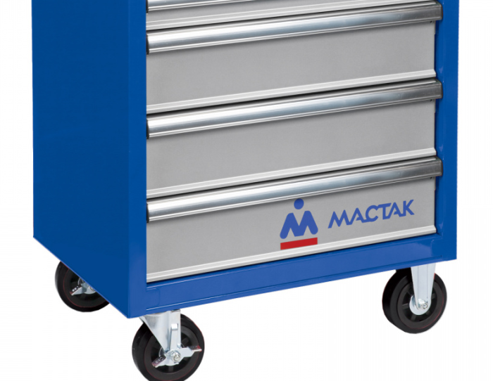 Тележка инструментальная Мастак Прима 521-06581B, закрытая, 6 ящиков