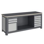 Модульный верстак Верстакофф MCN 2052.S69.11, 2 тумбы, 2+6 ящиков