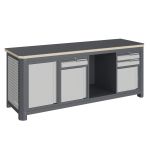 Модульный верстак Верстакофф MCN 2052.S789.1, 3 тумбы, 3 ящика