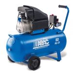 Поршневой компрессор ABAC Montecarlo L25P, коаксиальный привод, масляный, 270 л/мин, 220В