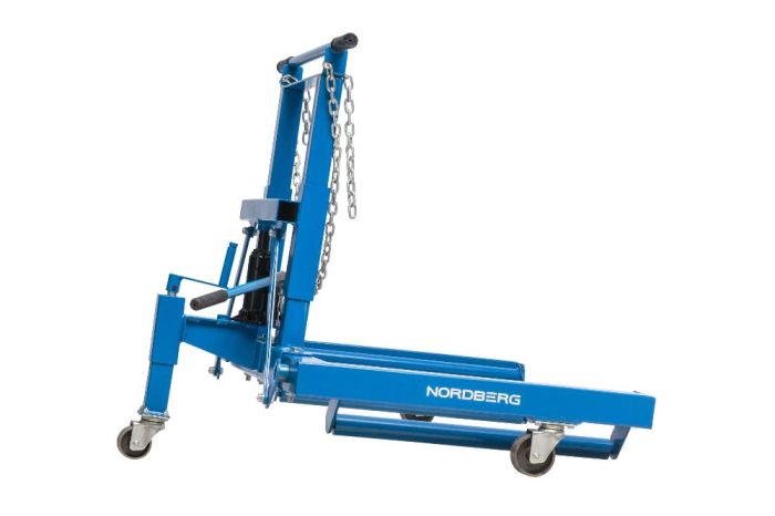Тележка для транспортировки колёс Nordberg N31007, гидравлическая, г/п 680 кг