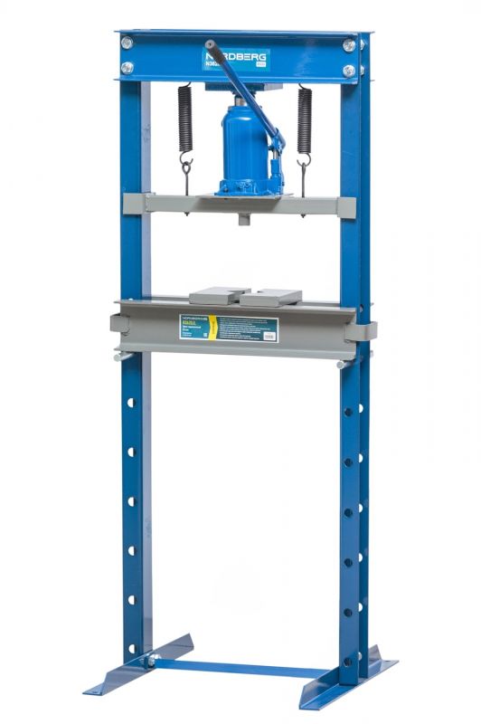 Пресс гидравлический ручной 20 тонн Nordberg ECO N3620JL, напольный, гаражный