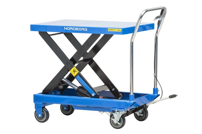 Платформа подъемная передвижная 750 кг NORDBERG N3T750, гидравлическая