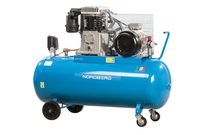 Поршневой компрессор NORDBERG NC270/830, ременной привод, масляный, 827 л/мин, 380В