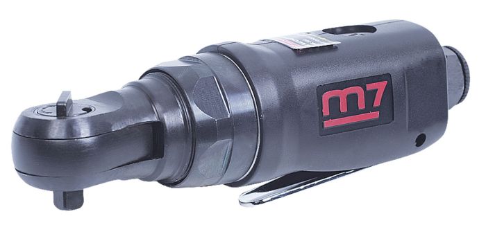 Пневмотрещотка угловая Mighty Seven NE-251, 1/4", 30 Нм, короткая