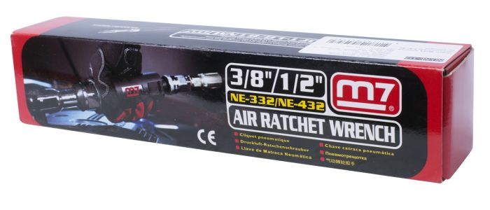 Пневмотрещотка угловая Mighty Seven NE-432T, 1/2", 81 Нм