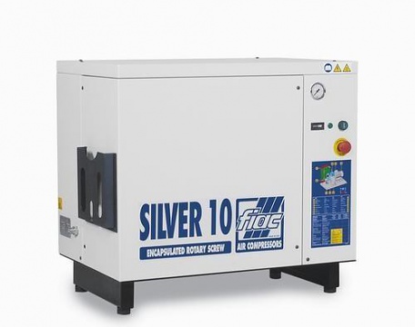Винтовой компрессор Fiac NEW SILVER 10 10 электрический, ременной, масляный