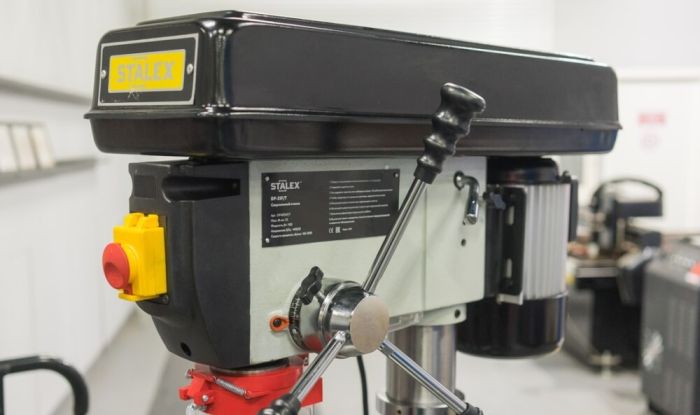 Станок сверлильный STALEX DP-25F/T, 1,1кВт, 25мм, 220В, 16 скоростей