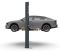 Подъемник двухстоечный автомобильный 3,5 тонны Sivik ПГА-3500-Е_grey, электрогидравлический, 380В
