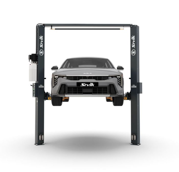 Подъемник двухстоечный автомобильный 3,5 тонны Sivik ПГА-3500-Е_grey, электрогидравлический, 380В