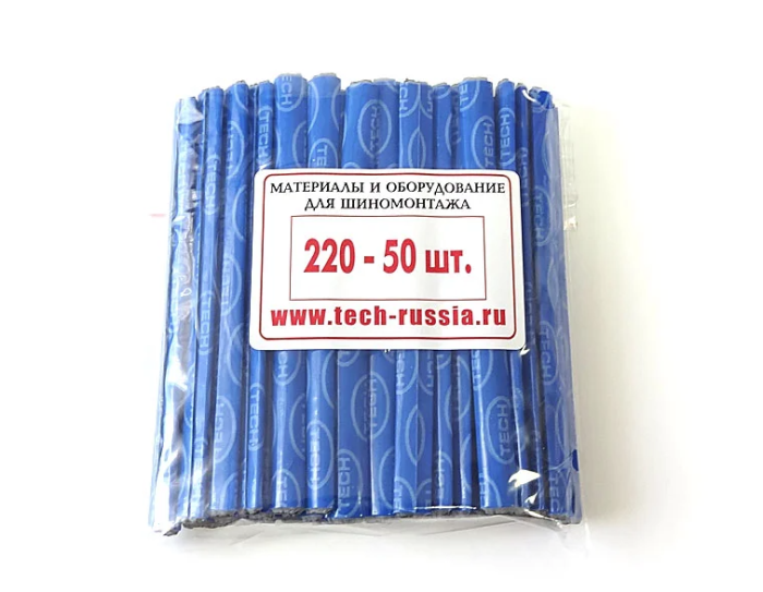 Набор жгутов тонких TECH PERMACURE II, с кордом, 95мм, 50шт.