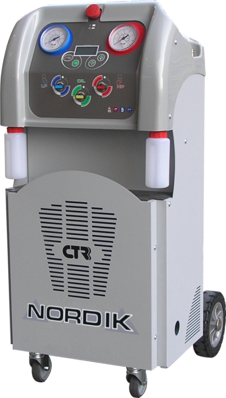 Станция для заправки автокондиционеров CTR Nordik Plus, автоматическая, 100 л/мин