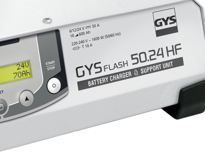 Зарядное устройство GYS GYSFLASH 50.24 HF, 100А, инверторное