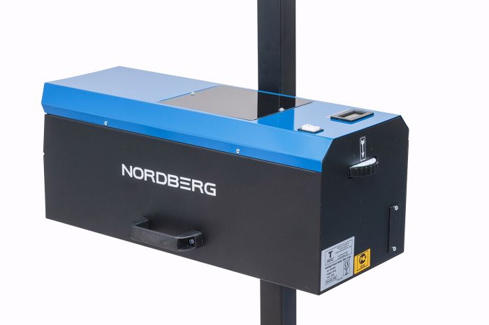 Тестер фар цифровой люксометр Nordberg NTF3, выпуклая линза, лазерное наведение