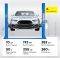 Подъемник двухстоечный автомобильный 4 тонны STX STX40TT_380, электрогидравлический, 380В