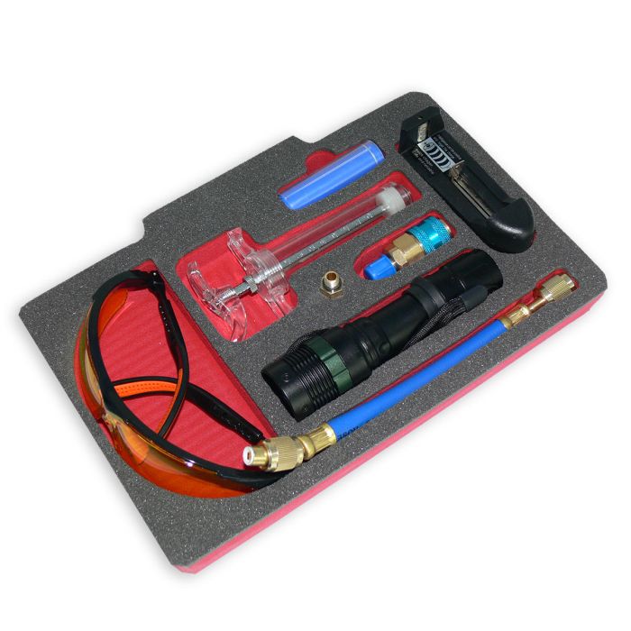 Комплект для поиска утечек фреона CAR-TOOL CT-1000, ультрафиолетовый
