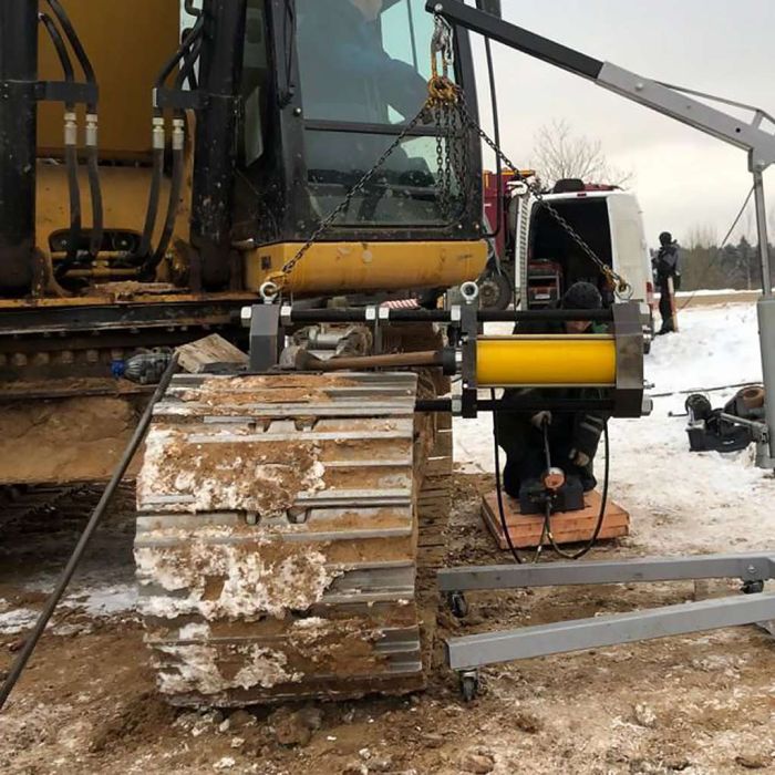 Выпрессовщик пальцев траковых цепей ОДА Сервис ODA-T1339, 100 тонн