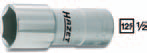Головка свечная с магнитом 20,8 мм 1/2" HAZET 900MgT